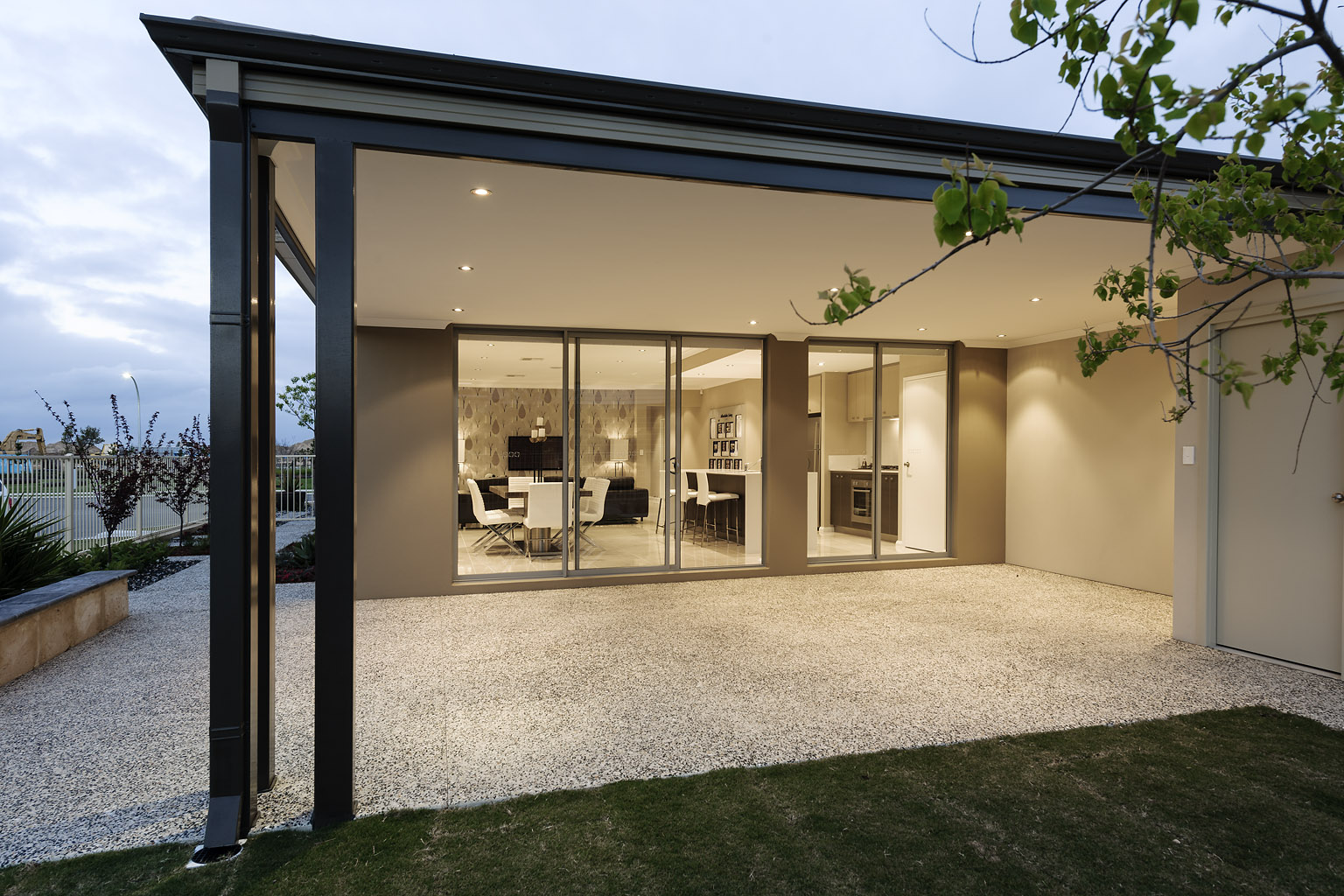 Outdoor alfresco area in a Perth home